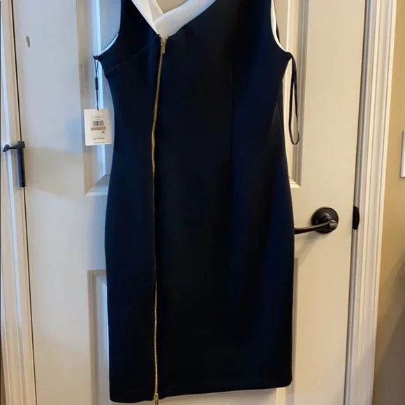 Calvin Klein 2way zip back dress NWTs - Picture 5 of 6
